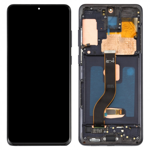 Écran LCD AMOLED dynamique d'origine pour Galaxy S20+ 4G Digitizer Full Assembly avec cadre (Noir) SH433B914-06