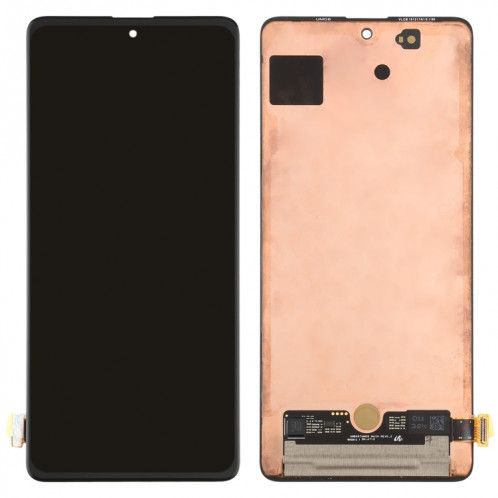 Écran LCD Super AMOLED d'origine pour Galaxy A71 4G avec ensemble complet de numériseur (noir) SH439B161-06