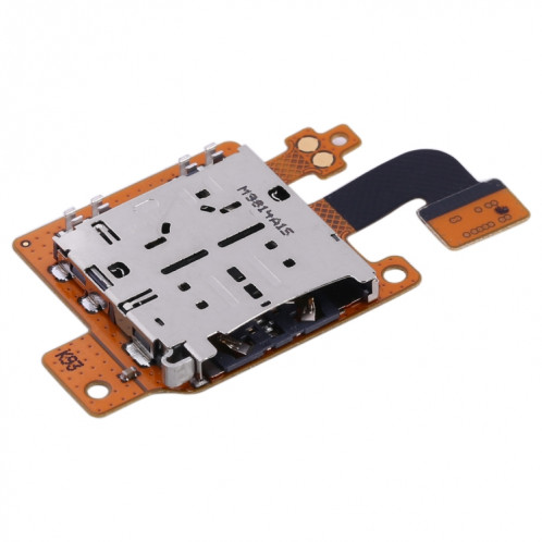 Pour Galaxy Tab S6 / SM-T865 Support de carte SIM Socket Flex Cable SH1442731-04