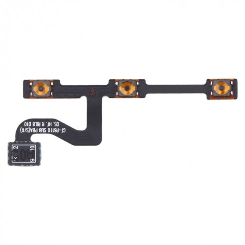 Câble flexible pour bouton d'alimentation et bouton de volume pour Google Nexus 10 / P8110 SH1508200-04