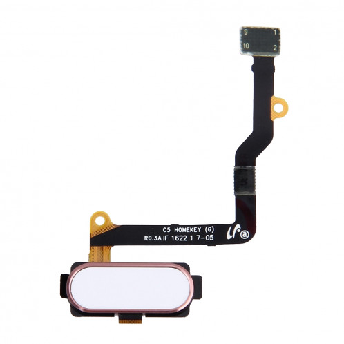 iPartsAcheter pour Bouton Accueil Samsung Galaxy C5 / C5000 (Rose) SI606F1434-04
