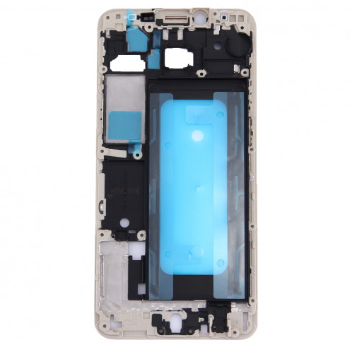 iPartsAcheter pour Samsung Galaxy C5 / C5000 Boîtier avant LCD Cadre lunette (or) SI610J339-06