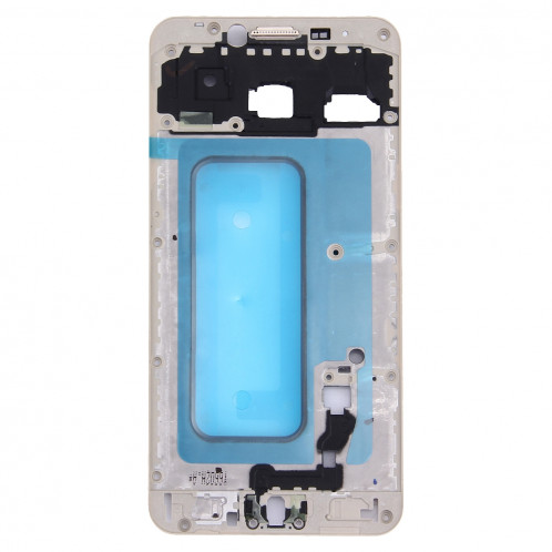 iPartsAcheter pour Samsung Galaxy C5 / C5000 Boîtier avant LCD Cadre lunette (or) SI610J339-06