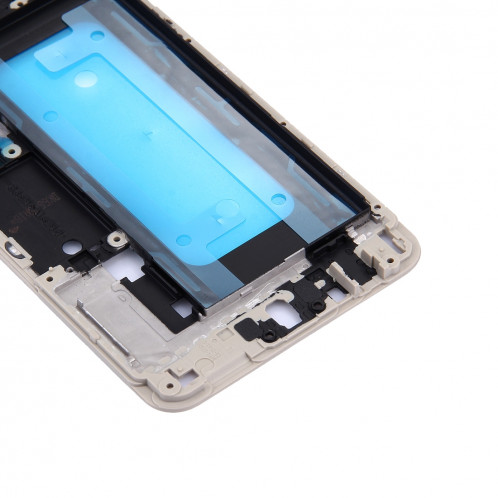 iPartsAcheter pour Samsung Galaxy C5 / C5000 Boîtier avant LCD Cadre lunette (or) SI610J339-06