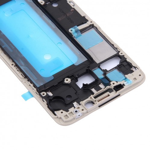 iPartsAcheter pour Samsung Galaxy C5 / C5000 Boîtier avant LCD Cadre lunette (or) SI610J339-06