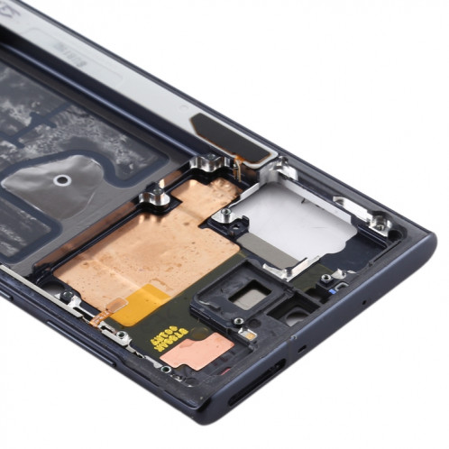 Pour Samsung Galaxy Note10 Middle Frame Bezel Plate (Noir) SH648B137-06