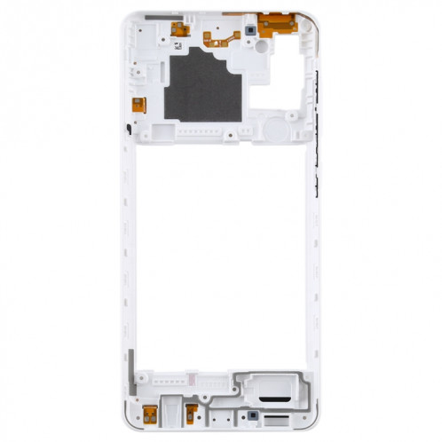 Pour Samsung Galaxy A21s Middle Frame Bezel Plate (Blanc) SH651W477-06