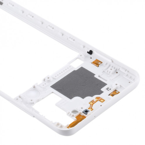 Pour Samsung Galaxy A21s Middle Frame Bezel Plate (Blanc) SH651W477-06