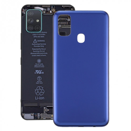 Coque arrière de batterie pour Samsung Galaxy M21 (bleu foncé) SH54DL1254-06