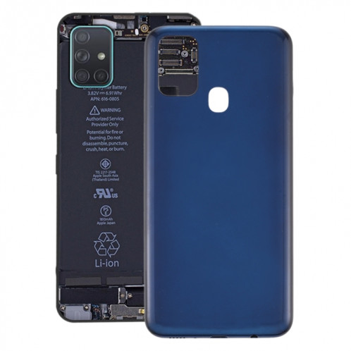 Pour Samsung Galaxy M31 / Galaxy M31 Prime Batterie Couverture Arrière (Bleu) SH55LL1292-06