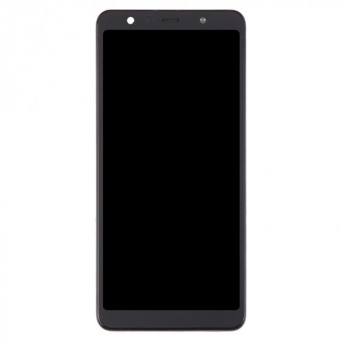 Écran LCD TFT pour Samsung Galaxy A7 (2018) / SM-A750F Assemblage complet du numériseur avec cadre (Noir) SH664B820-07