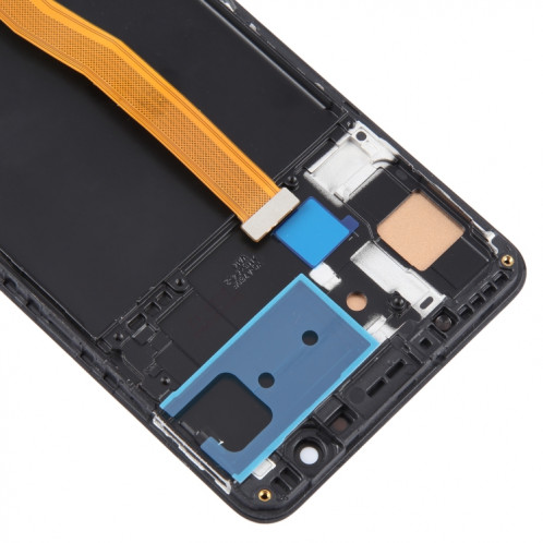 Écran LCD TFT pour Samsung Galaxy A7 (2018) / SM-A750F Assemblage complet du numériseur avec cadre (Noir) SH664B820-07