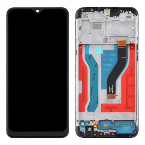 Écran LCD OEM pour Samsung Galaxy A10s Assemblage complet du numériseur avec cadre (Noir) SH667B1334-06