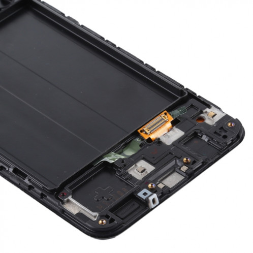 Écran LCD TFT pour Samsung Galaxy A50 Assemblage complet du numériseur avec cadre (ne prend pas en charge l'identification des empreintes digitales) (noir) SH669B443-06