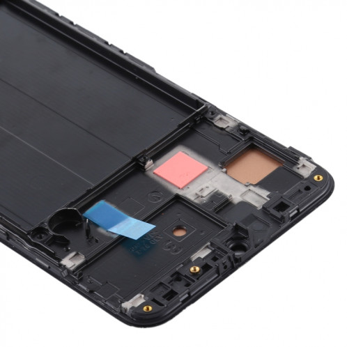 Écran LCD TFT pour Samsung Galaxy A30 Assemblage complet du numériseur avec cadre (Noir) SH671B1633-06