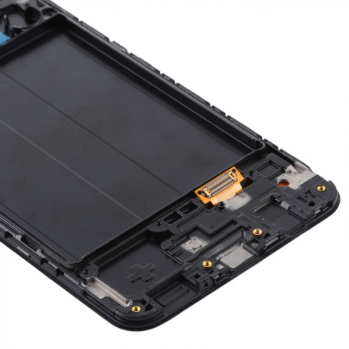 Écran LCD TFT pour Samsung Galaxy A30 Assemblage complet du numériseur avec cadre (Noir) SH671B1633-06