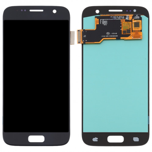 Écran LCD OLED pour Samsung Galaxy S7 avec ensemble complet de numériseur (noir) SH73BL678-06