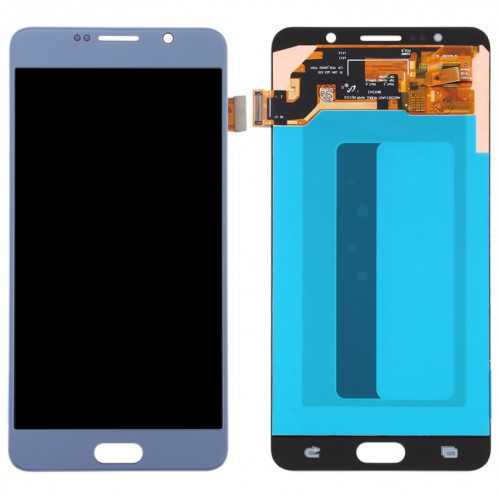 Écran LCD OLED de 5,5 pouces pour Samsung Galaxy Note 5 avec assemblage complet du numériseur (bleu bébé) SH5TTL941-07