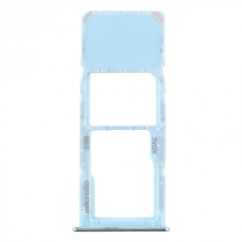 Pour Samsung Galaxy A71 / A715 Plateau de carte SIM + Plateau de carte Micro SD (Vert) SH709G973-04