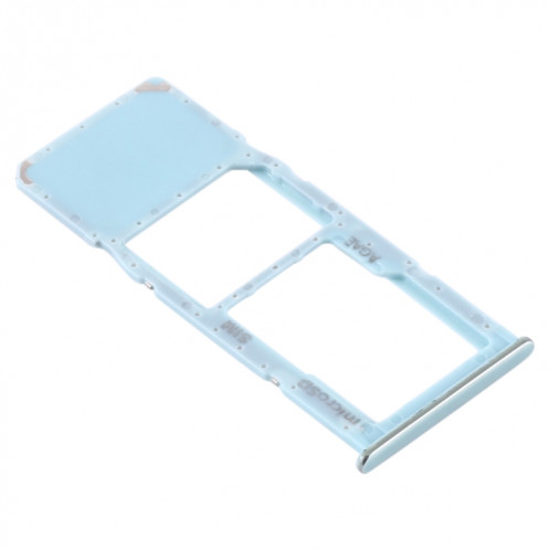 Pour Samsung Galaxy A71 / A715 Plateau de carte SIM + Plateau de carte Micro SD (Vert) SH709G973-04