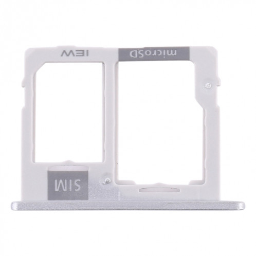 Pour Samsung Galaxy Tab A 10.1 (2019) / Plateau de carte SIM SM-T515 + Plateau de carte Micro SD (Argent) SH731S562-04