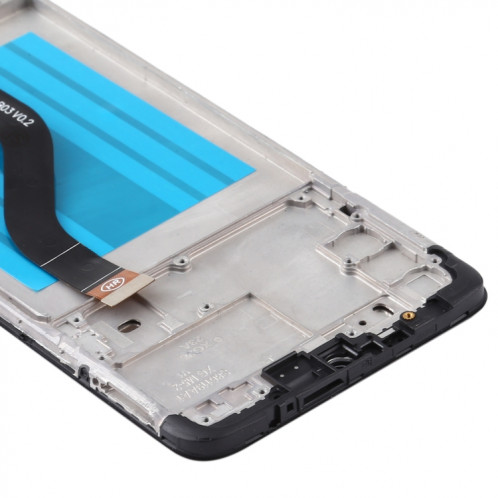 Écran LCD OEM pour Samsung Galaxy A20s Assemblage complet du numériseur avec cadre (Noir) SH737B1315-06