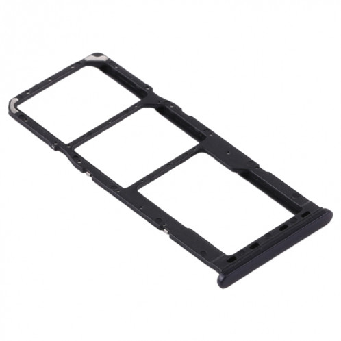 Pour Samsung Galaxy A21s Plateau de carte SIM + Plateau de carte SIM + Plateau de carte Micro SD (Noir) SH753B1161-04