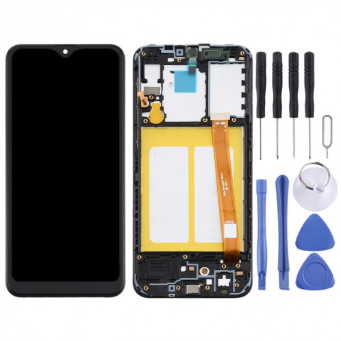 Écran LCD TFT pour Samsung Galaxy A10e Assemblage complet du numériseur avec cadre (Noir) SH771B1185-06