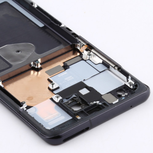 Pour Samsung Galaxy S20 Ultra Middle Frame Bezel Plate avec touches latérales (noir) SH797B1347-06