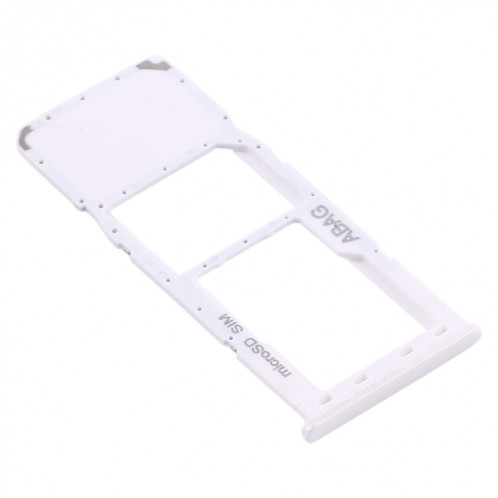 Pour Samsung Galaxy A21s Plateau de carte SIM + Plateau de carte Micro SD (Blanc) SH805W1377-04