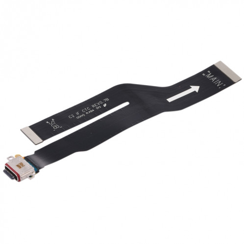 Pour le câble flexible du port de charge Samsung Galaxy Note20 Ultra / N986F SH18071375-04