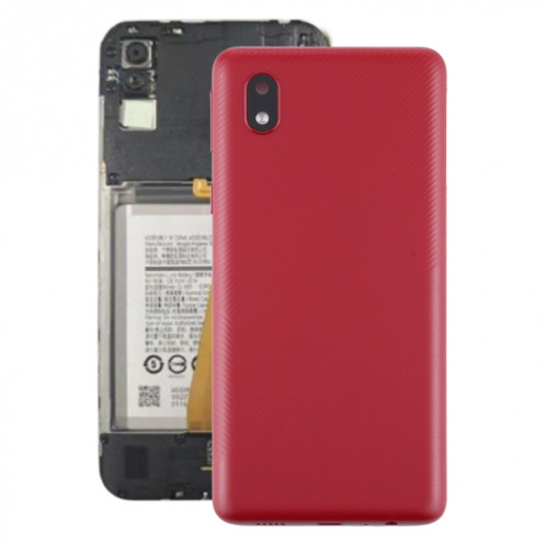 Coque arrière de batterie pour Samsung Galaxy A01 Core SM-A013 (rouge) SH91RL1290-06