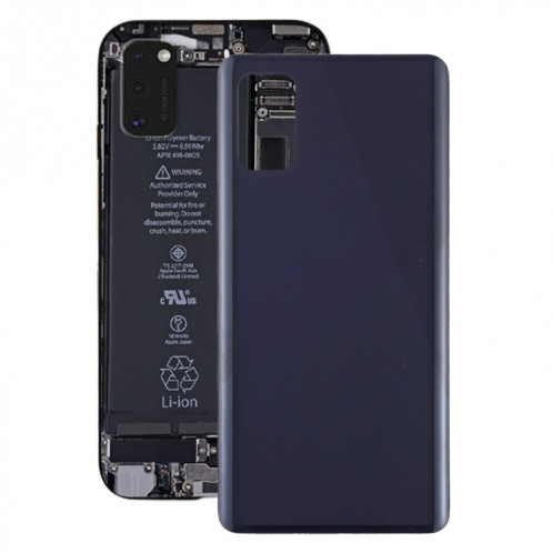 Pour le couvercle arrière de la batterie Samsung Galaxy A41 (noir) SH94BL1488-06