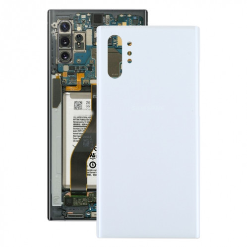 Pour Samsung Galaxy Note10 + Batterie Couverture Arrière (Blanc) SH08WL1833-06
