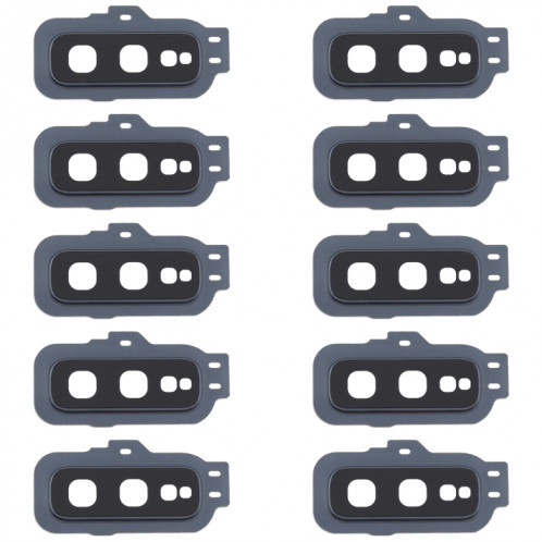 Pour Samsung Galaxy S10e 10pcs Couvercle d'objectif d'appareil photo (Noir) SH920B522-05
