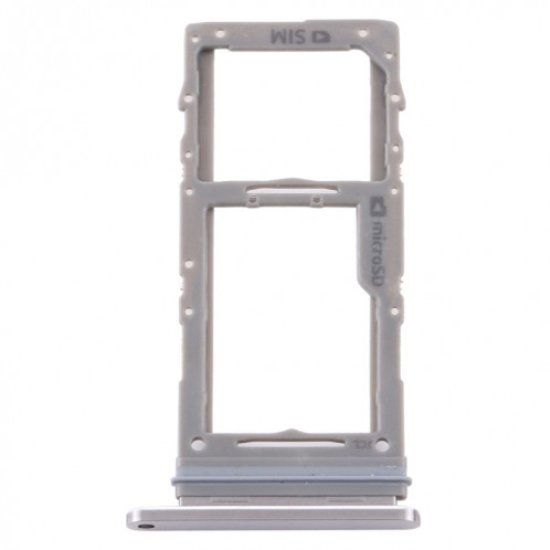 Pour Samsung Galaxy Note 10 Lite SM-N770 Plateau de carte SIM + Plateau de carte Micro SD (Argent) SH990S1984-04