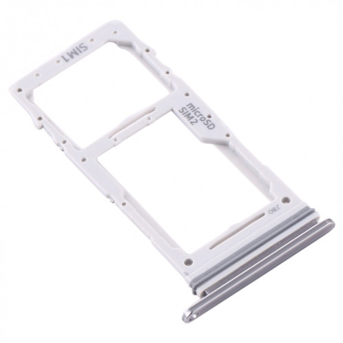 Pour Samsung Galaxy Note 10 Lite SM-N770 Plateau de carte SIM + Plateau de carte SIM / Plateau de carte Micro SD (Argent) SH991S1525-04