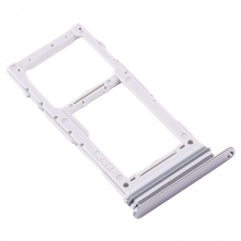 Pour Samsung Galaxy Note 10 Lite SM-N770 Plateau de carte SIM + Plateau de carte SIM / Plateau de carte Micro SD (Argent) SH991S1525-04
