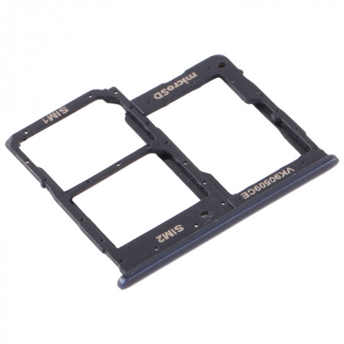 Pour Samsung Galaxy A2 Core SM-A260 Plateau de carte SIM + Plateau de carte SIM + Plateau de carte Micro SD (Noir) SH994B1568-04