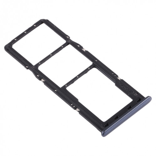 Pour Samsung Galaxy A50s SM-A507 Plateau de carte SIM + Plateau de carte SIM + Plateau de carte Micro SD (Noir) SH997B1707-04
