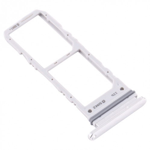Pour Samsung Galaxy A90 5G SM-A908 Plateau de carte SIM + Plateau de carte SIM (Argent) SH999S82-04