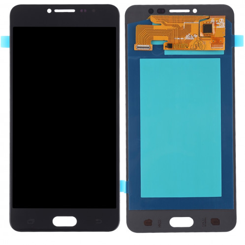 Ecran LCD et Digitizer Full Assembly (Matériau OLED) pour Galaxy C7 Pro / C7010 (Noir) SH01BL186-06