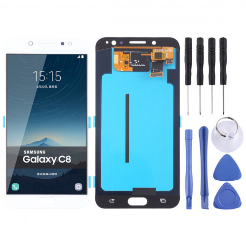Ensemble complet d'écran et de numériseur d'affichage à cristaux liquides (matériel d'OLED) pour le galaxie C8 SH03WL1262-06