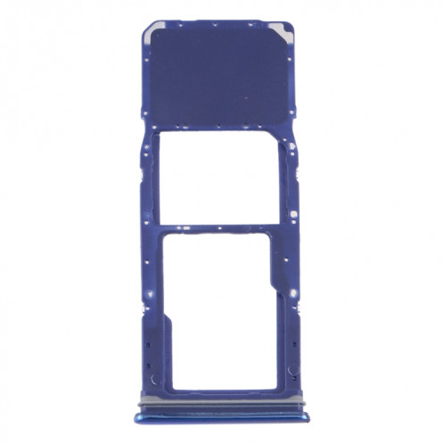 Pour Samsung Galaxy A9 (2018) Plateau de carte SIM SM-A920 + Plateau de carte Micro SD (Bleu) SH012L1953-04