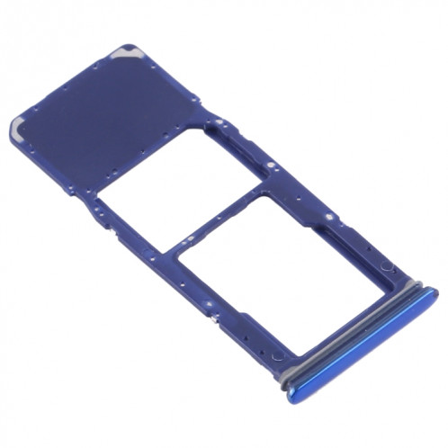 Pour Samsung Galaxy A9 (2018) Plateau de carte SIM SM-A920 + Plateau de carte Micro SD (Bleu) SH012L1953-04