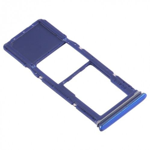 Pour Samsung Galaxy A9 (2018) Plateau de carte SIM SM-A920 + Plateau de carte Micro SD (Bleu) SH012L1953-04