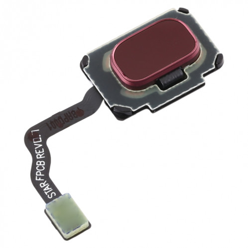 Pour câble flexible du capteur d'empreintes digitales Galaxy S9 / S9 + (rouge) SH014R1390-05