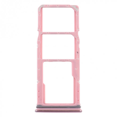 Pour Samsung Galaxy A9 (2018) SM-A920 Plateau de carte SIM + Plateau de carte SIM + Plateau de carte Micro SD (Rose) SH015F1594-04