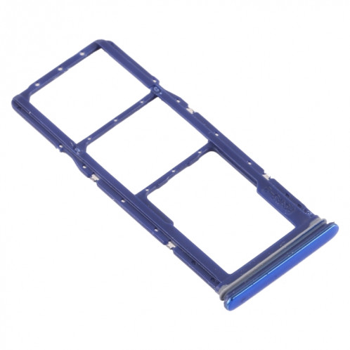 Pour Samsung Galaxy A9 (2018) SM-A920 Plateau de carte SIM + Plateau de carte SIM + Plateau de carte Micro SD (Bleu) SH015L1562-04