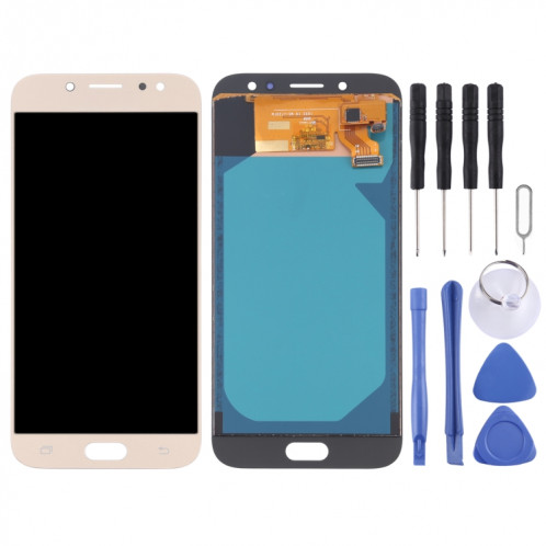 Écran LCD TFT pour Galaxy J7 (2017) / J7 Pro / J730F/DS, J730FM/DS,AT&T avec numériseur complet (Or) SH20JL1033-06